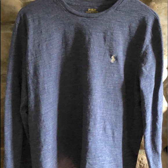 Polo Ralph Lauren Other - Polo by Ralph Lauren Heathered Blue long sleeve T